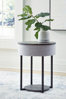 Sethlen - Accent Table - Gray / Black
