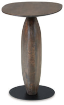 Cormmet - Accent Table - Brown / Black