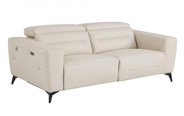 989 - Power Reclining Sofa With Power Headrest