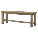 Cardova - 51" Solid Wood Dining Bench - Vineyard Oak