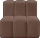 Arc - Faux Leather Straight Chair