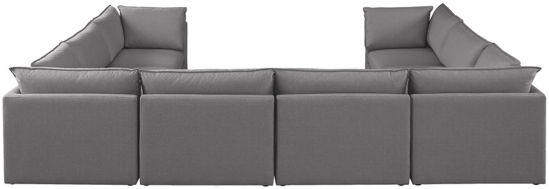 Mackenzie - Modular Sectional 8 Piece - Gray