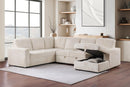 Devonshire - Sleeper Sectional Sofa Storage Chaise