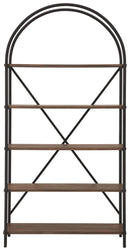 Galtbury - Bookcase - Brown / Black