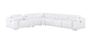 2679 - 7-Piece L-Shaped Power Reclining Sectional In Genuine Leather (3 Recliners)