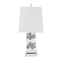 Noralie - 30" Table Lamp - Mirrored & Faux Diamonds