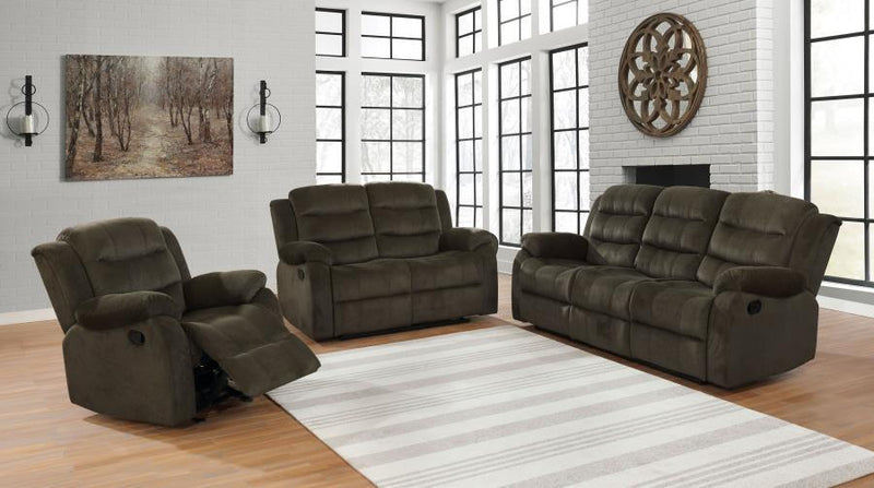 Rodman - Upholstered Reclining Sofa Set