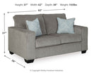 Altari - Stationary Loveseat