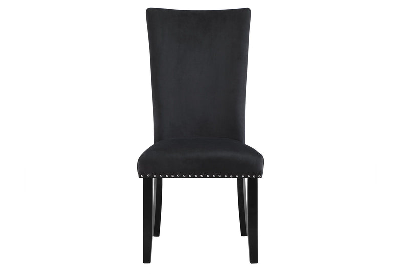 D03 Dining Table And Four D03 Dining Chairs - Black