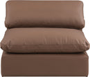 Comfy - Faux Leather Armless Chair