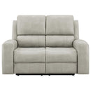 Brickston - Triple Power Reclining Loveseat