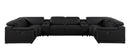 9762 - 8-Piece U Shaped Sectional Sofa With 2 Power Recliners