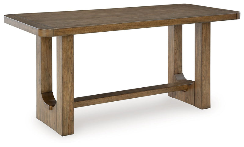 Cabalynn -  Rectangular Dining Room Counter Table Set