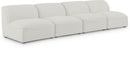 Miramar - 4 Seat Armless Modular Sofa