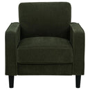 Ruth - Upholstered Track Arm Accent Chair