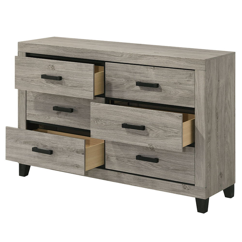 Mari - Dresser - Light Gray Finish