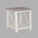 Thelma - 3 Piece Cocktail Set - White / Light Brown