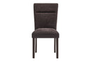 D8212 - 5 Piece Dining Room Set (Dining Table With 4 Dining Chairs) - Dark Brown