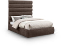 Adam - Chenille Fabric Bed With 70.5" Headboard