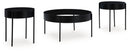 Ardoline - Occasional Table Set (Set of 3) - Black
