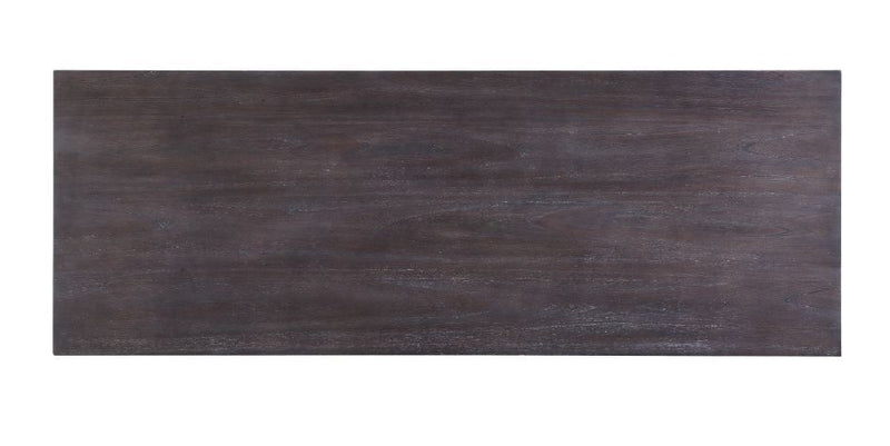 Evangeline - Counter Height Table - Salvaged Brown & Black Finish