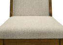 Hollister - Side Chair (Set of 2) - Gray / Dark Brown