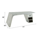 Brancaster - Writing Desk - Metallic