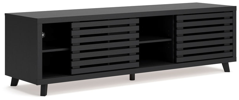 Danziar - Black - Extra Large TV Stand