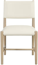 Andie - Vegan Leather Upholstered Dining Chair (Set of 2) - Natural Base