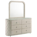 Sonya - 6-Drawer Upholstered Bedroom Dresser
