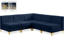 Alina - 5 Piece Armless Sectional