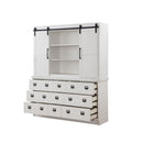 Renske - Buffet & Hutch - Antique White
