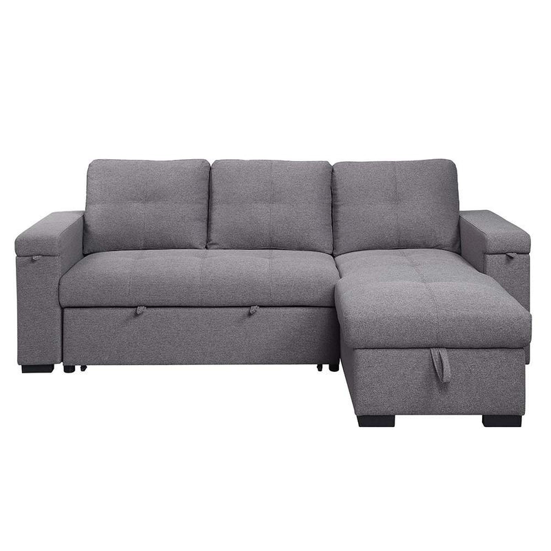 Jacop - Sectional Sofa - Dark Gray Fabric