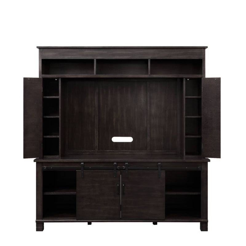 Apison - Entertainment Center (Include 91617Fir) - Espresso