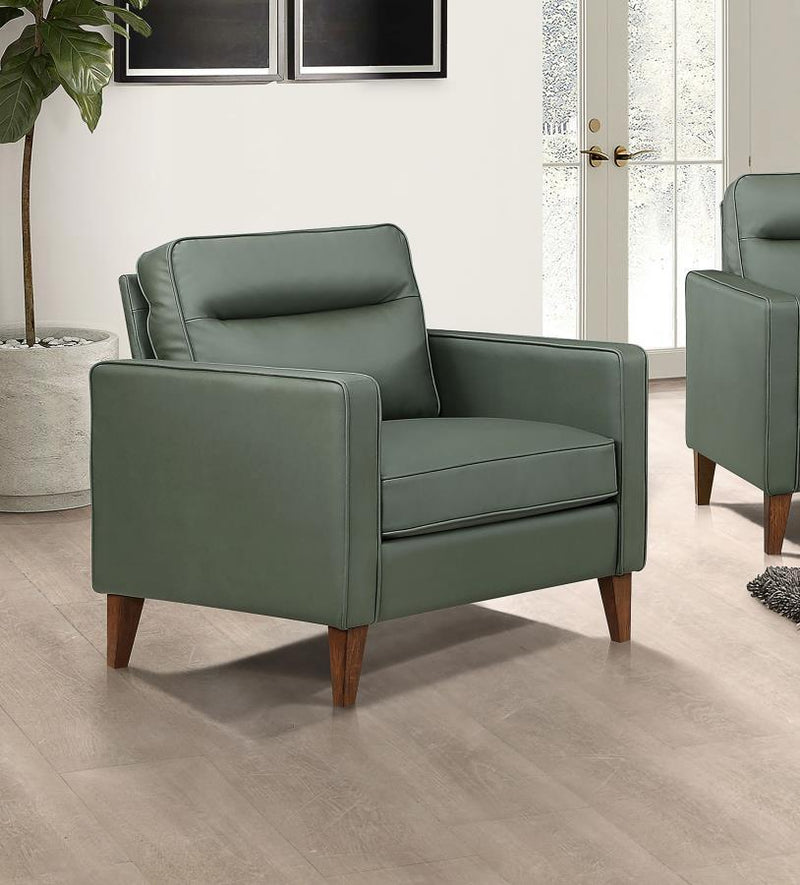 Jonah - Upholstered Track Arm Accent Chair