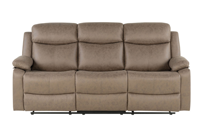U6026 - Reclining Sofa - Dark Brown