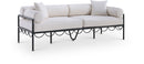 Portofino - Resilient Water Repellent Fabric 85.75" Upholstered Outdoor Patio Sofa