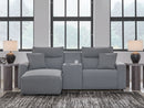 ModMax II - Salt And Pepper - Reclining Sectional