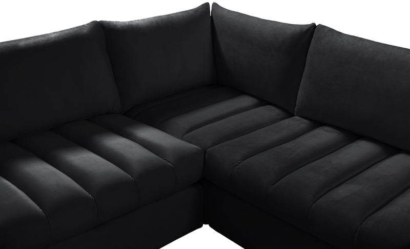 Jacob - Modular Sectional 7 Piece - Black