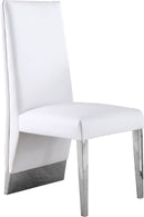Porsha - Dining Chair (Set of 2) - Chrome Base