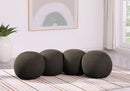 Apollo - Boucle Fabric Bench