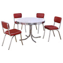 Retro - Round Dining Table Set