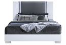 Ylime - 4 Piece King Bedroom Set (Bed, Dresser, Mirror, Nightstand) - White