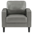 Ruth - Upholstered Track Arm Accent Chair