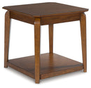 Trenmour - Square End Table - Medium Brown