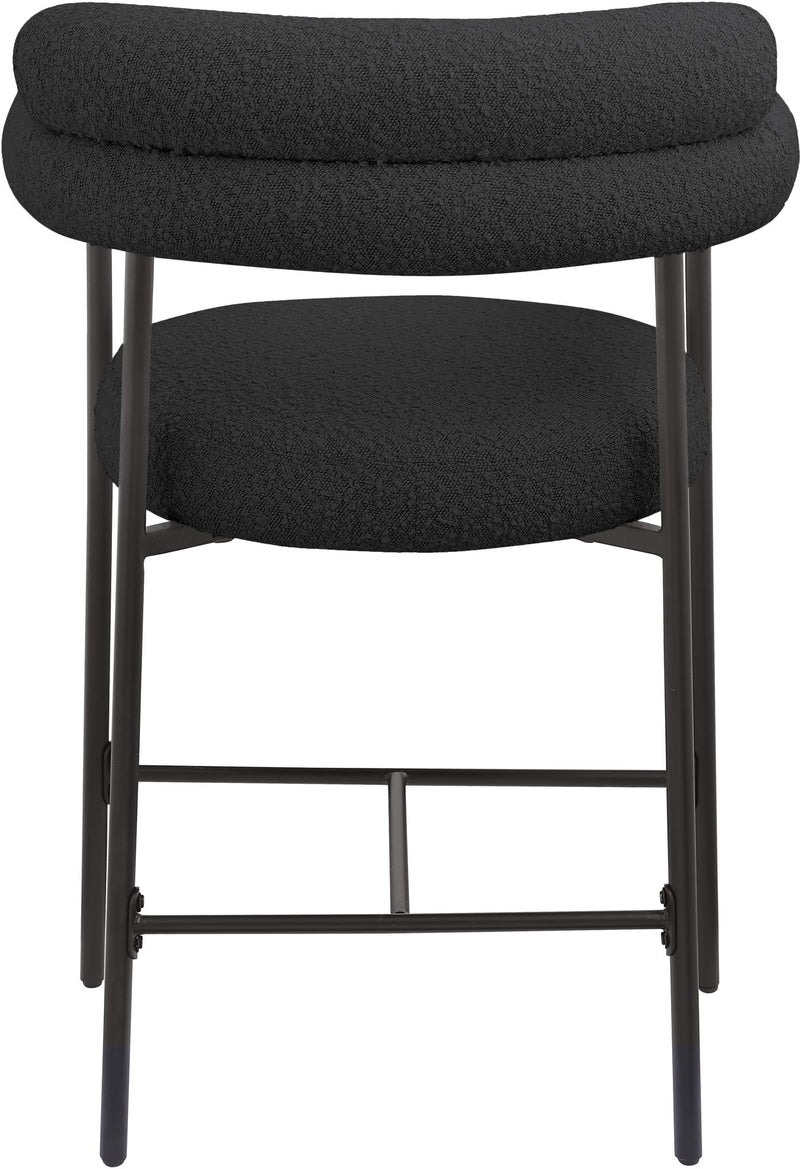 Blake - Counter Stool With Black Base (Set of 2)