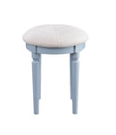 Rabila - Vanity Set - Cream Fabric & Gray