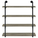 Elmcrest - 4-Shelf Wall Bookshelf