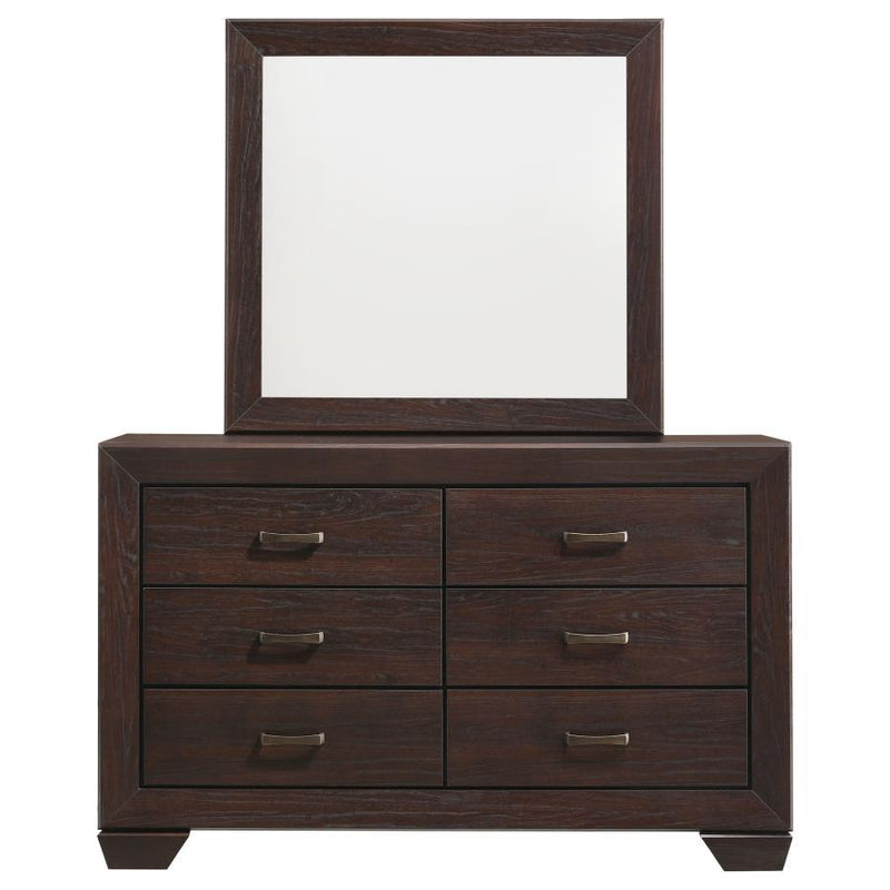 Kauffman - 6-Drawer Dresser with Mirror