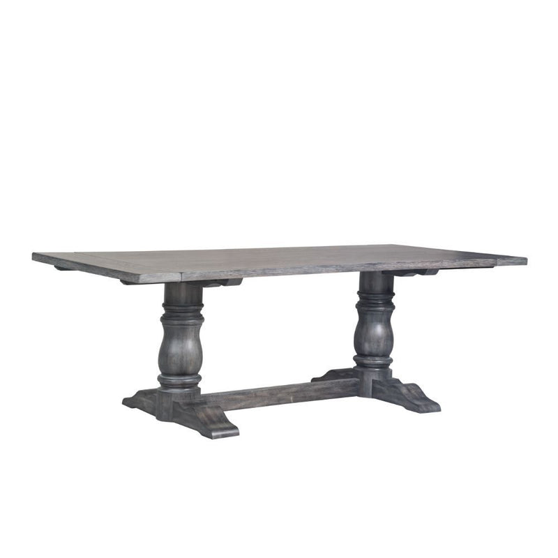 Leventis - 30" Dining Table - Weathered Gray